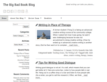 Tablet Screenshot of bookblog.kjodle.net